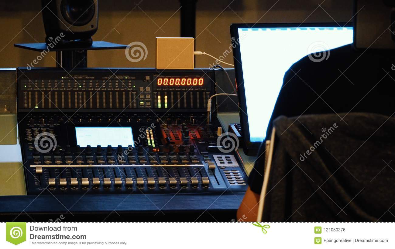 sound controller panel